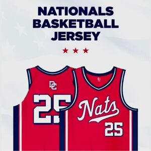 Nationals Fans — Exclusive Nats Jersey Giveaway 2025, Size XL!